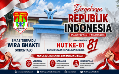 SEMARAK KEMERDEKAAN 2026, SMAS TERPADU WIRA BHAKTI GORONTALO HADIRKAN KARYA, KEBERSAMAAN, DAN SEMANGAT NASIONALISME