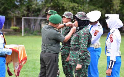 DIBUKA OLEH KASI OPS KASREM 133 /NANI WARTABONE ,126 CALON TARUNA-TARUNI ANGKATAN KE-XXIV RESMI MENJALANI LATIHAN DASAR KEDISPLINAN DAN KEPEMIMPINAN (LATSARDIK) DI SMA TERPADU WIRA BHAKTI